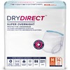 Dry Direct Super Overnight Underwear, Soft Cloth-Like Adult Diapers, Overnight