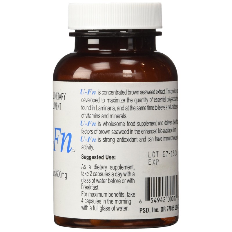 U-Fn U-Fucoidan Extract 60 Caps 600 MG