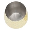 Pineapple Cup with Lid 500ml Stainless Steel Drinking Glasses Reusable