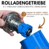 Roller Shutter Gear 3:1 - Crank Gear [Freewheel Right] for