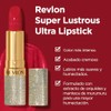 Labial Revlon Super Lustrous Ultra Lipstick tono Fireside