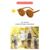 YAMEIZE Children's Sunglasses UV400 Protection Flexible Rubber Lenses for Children