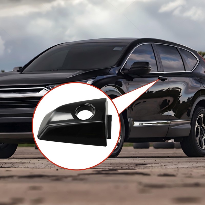 Yestree Front Left Outer Door Handle Lock Cylinder Cover for