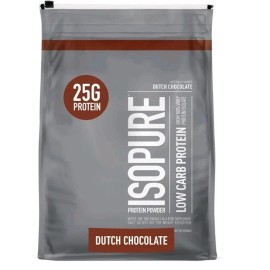 Isopure Protein Powder, Flavor Dutch Chocolate 1 lb Expire 09/2026