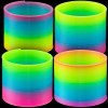 Bedwina 3" Glow in The Dark Coil Spring Toy [4