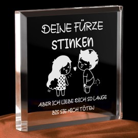 KAAYEE Valentinstag Ich Liebe Dich Geschenk für Ihn, Acryl Dekorative Jahrestag Geschenk für Ihn, Geschenke für Freund Geschenke für Männer Verlobung Partner Geschenke Geschenk Ehemann Geburtstag