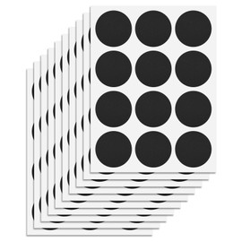 CREHODEC 180 Pcs Labels for Jars, Pantry Labels, Food Label Stickers, Reusable Chalkboard Labels for Kitchen, Bottles, Food Containers (1.5 x 1.5 inch)