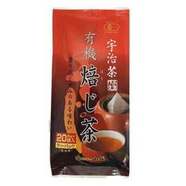 Yamashiro Bussan Organic Uji Hojicha Tea Bag, 20 P x 1 Bag, Organic JAS Hojicha Tea Bag, Uji