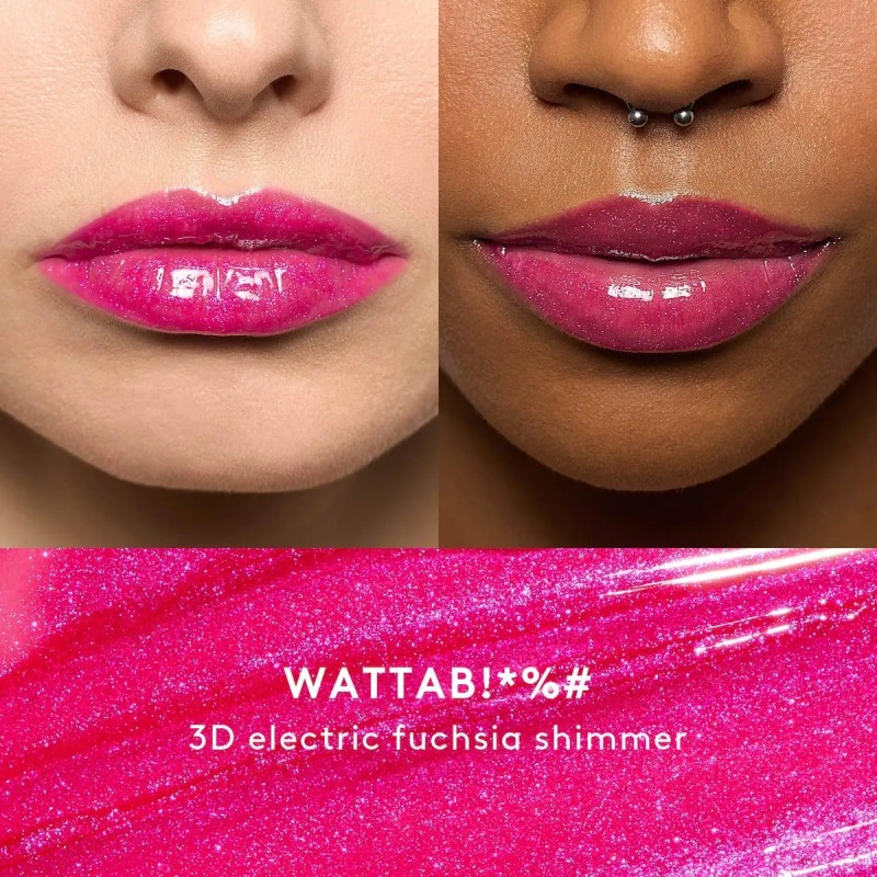 Fenty Beauty Gloss Bomb Pink Fucsia Wattabrat Collection Wattab Fucsia