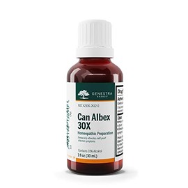 Genestra Brands - Can Albex 30X - Candida Albicans Homeopathic Remedy in Liquid Form - 1 fl. oz.