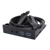 Dpofirs USB 3.2 Front Panel Hub with Floppy Drive Interface
