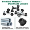 10L0L Front Lower Spring A-Arm Bushing Sleeves Kit for Club