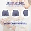 ShieldEase Washable Incontinence Underwear for Men - Reusable Boxer Briefs