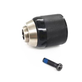 Chuck Keyless N196034 with N092854 1/4"-28 Left Hand Chuck Screw Replace for DeWALT DCD797 DCD792 DCD791 DCD790 DCD796 DCD795 Cordless Compact 1/2-Inch (13mm) Drill