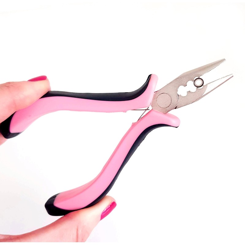 Hair Extension Pliers and Pulling Loop Tool Full Set Tools