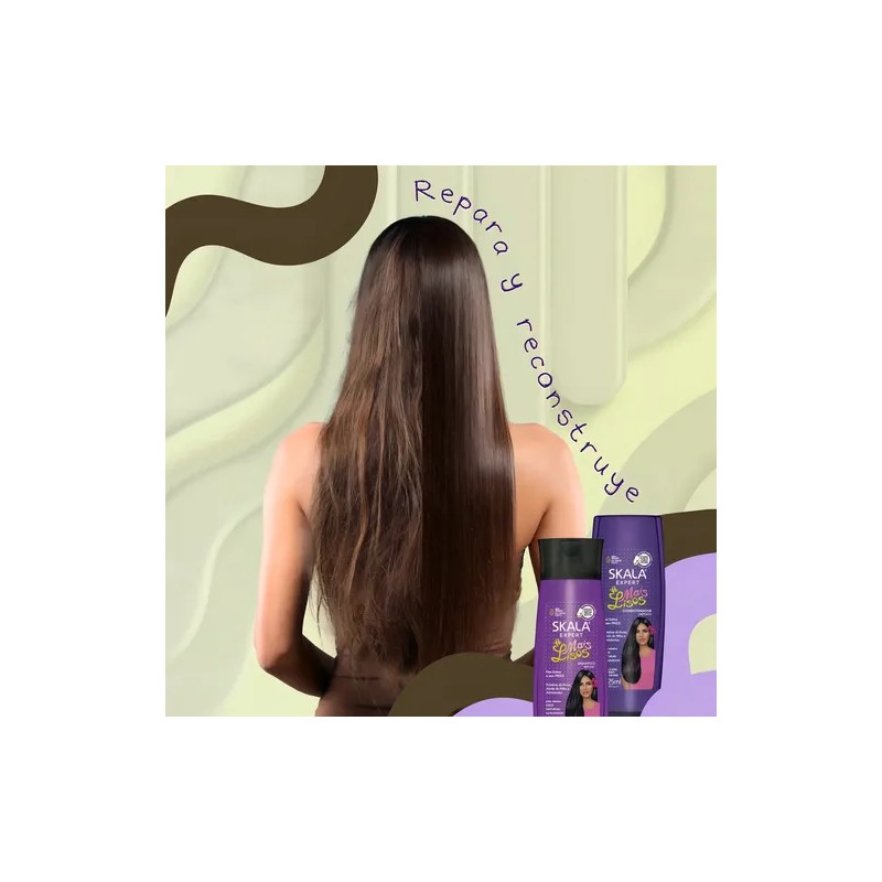 Shampoo Y Acondicionar Skala Kit Mais Lisos Cabello Lacio