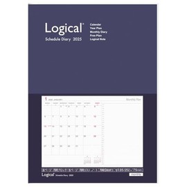 Logical Diary 2025 Cover Type/B5/Blue NS-B506-25B