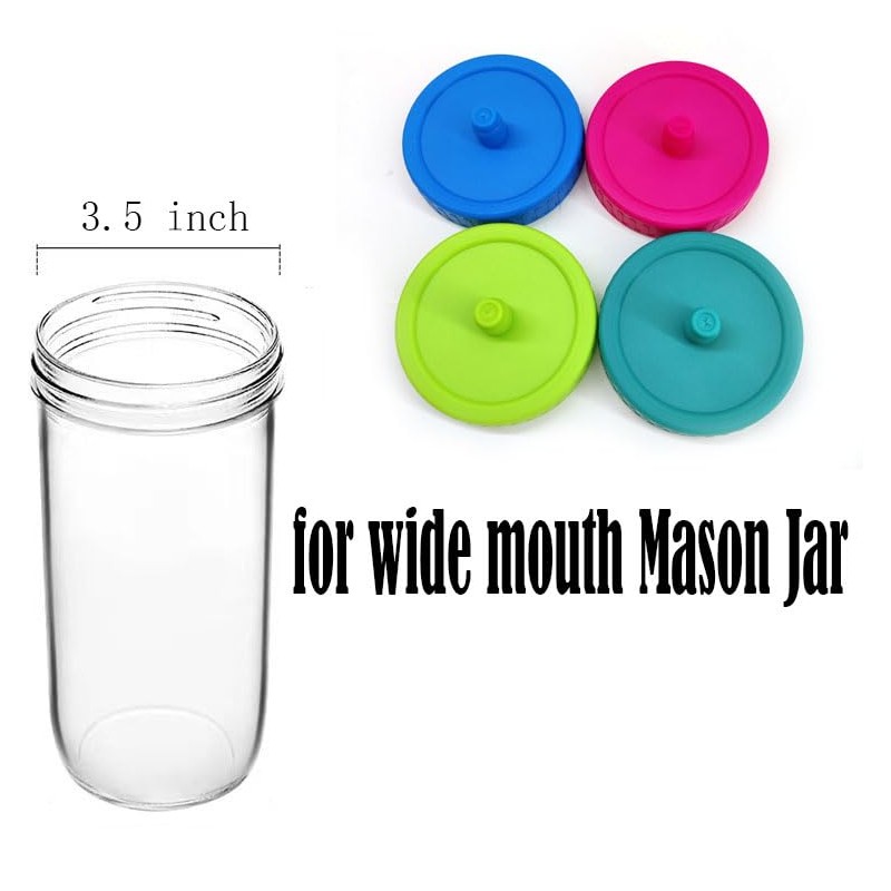 4 Pack Mason Jar Fermentation Pickle Pipes - Airlock Fermentation