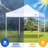SCOCANOPY Commercial 10x10 Replacement Canopy Top,Canopy Cover ONLY,Bonus 4 Pack