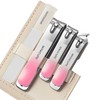 AIXXCUVQ 4x Nail Clippers For Ingrown Toenails Grade Sharp Easier
