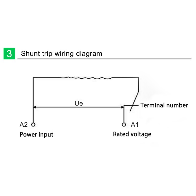 4Pcs Shunt Trip Release PC Remote Control Contact Circuit Breaker