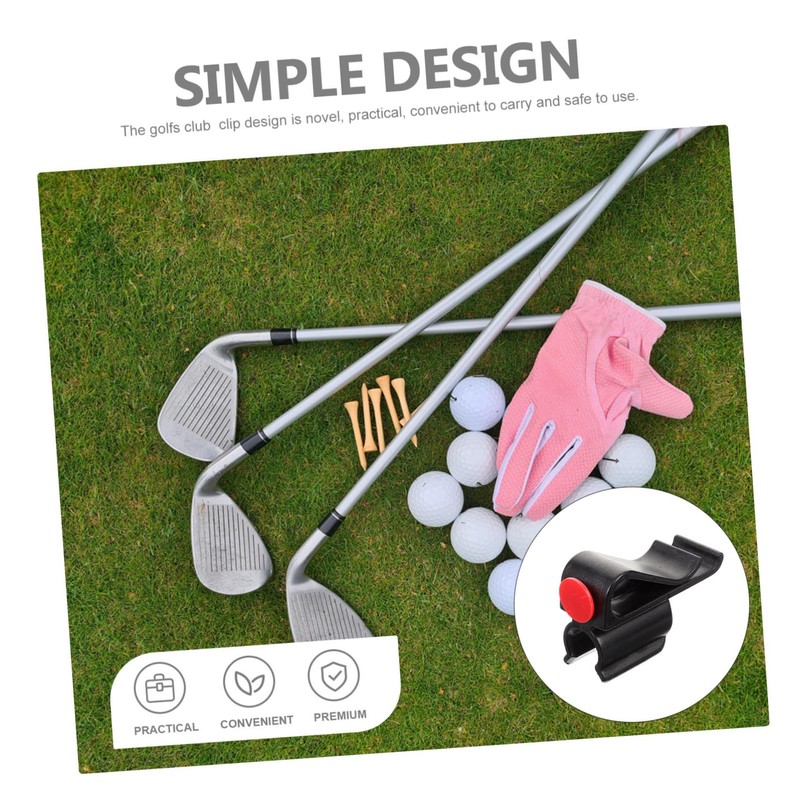 Mipcase Golf Putter Clip for Bag Adjustable Club Holder Sturdy