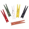 Rayher 6131649 Wooden Clothes Pegs 72 mm Self-Service Bag Pack