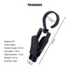 Rotating Laundry Hook Clip,Plastic Clothes Swivel Hanger,Multipurpose Anti-skid Clothespin,Hat/Cap/Socks/Scarf Hanging