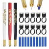 ATOMUS Microblading Pen Kit 3pcs Tattoo Eyebrow Manual Pen 10pcs