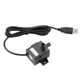 Bomba De Agua Sumergible, Bomba De Agua Sin Escobillas Usb Dc 5v Bomba Sumergible De Circulación De Agua Para Fuente De Acuario, 120L/H Bomba de Circulación para Acuario, Estanque, Tanque de Peces