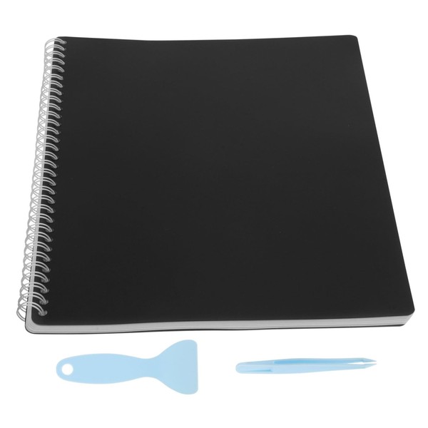 TEHAUX Reusable Sticker Album for Capacity Blank Sticker Organizer with