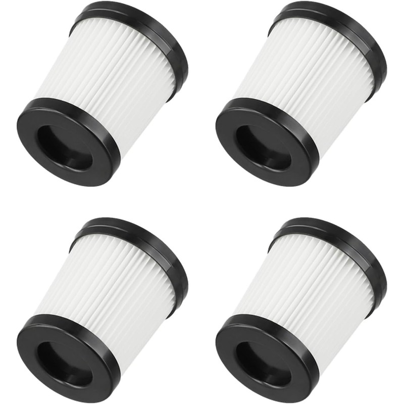 Paquete de 4 filtros HEPA lavables de repuesto para aspiradora