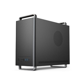 SOEYi U320 M-ATX/ITX Case, Micro ATX CASE, Portable Desktop Case with Handles, Support 310MM GPU,135mm CPU Cooler and ATX/SFX Power Supply (Black)