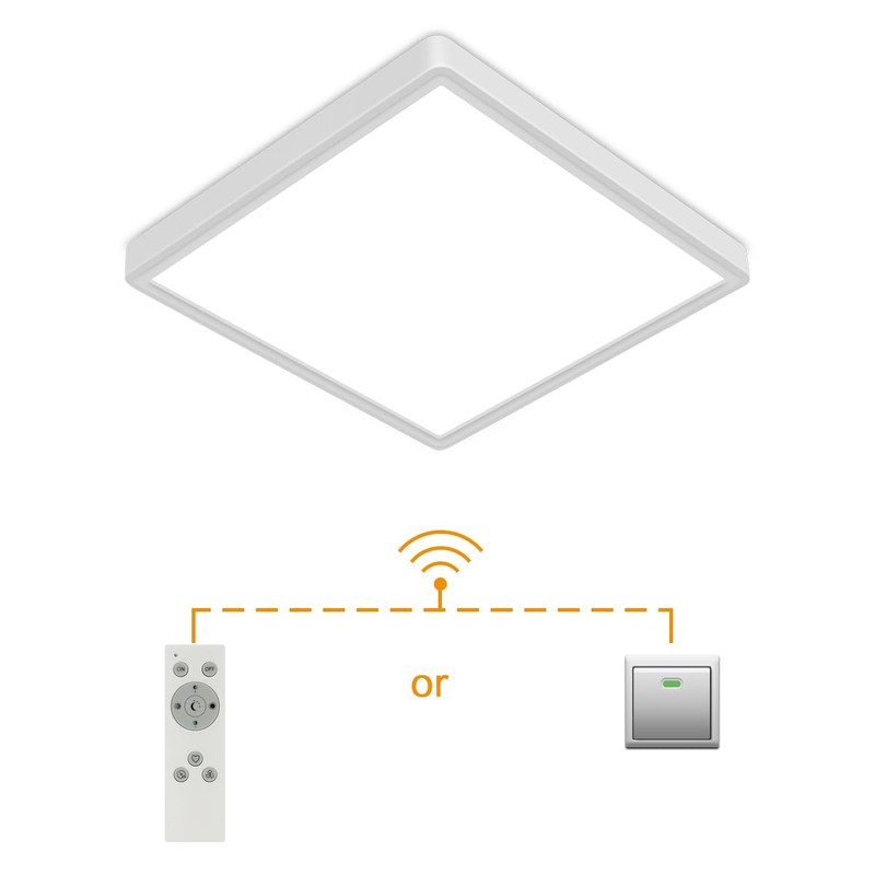 Tealight 12 inch Dimmable LED Flush Mount Ceiling Light with