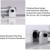 Tuntrol 2pcs 23.6 inch Foldable Handicap Grab Bars with Anti