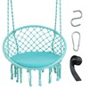 Giantex Hammock Chair Macrame Swing - Hanging Chair with Cushion