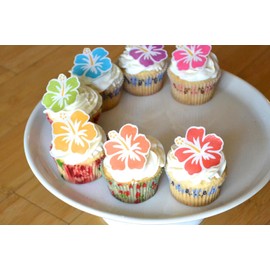 Edible Wafer Hawaiian Hibiscus Flowers