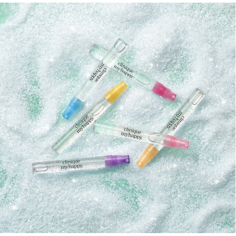 Clinique Find Your Happy 6 pc Perfume Travel Mini Gift