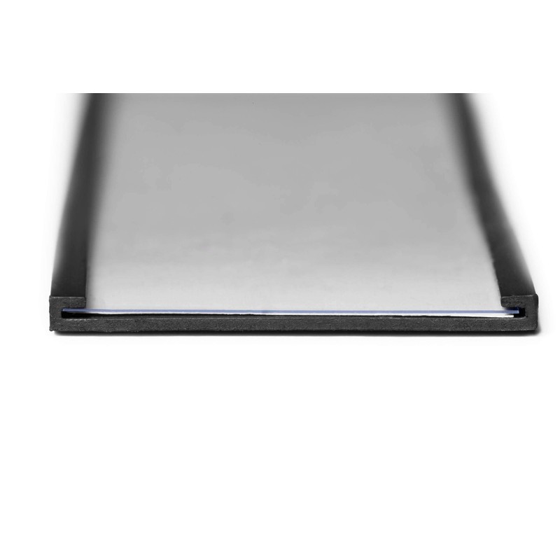 Durable Magnetic C Profile with Labels 200 x 40 mm