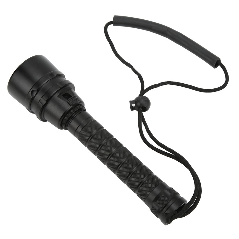 S5 Diving Flashlight with Anti Skid Rope Hard Anodized Treatment