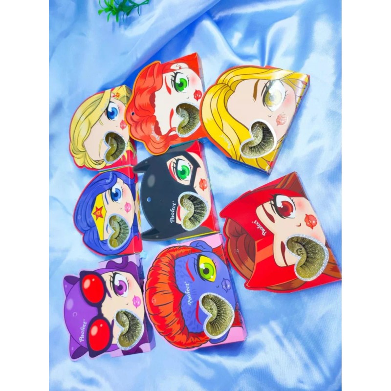 Ultramo Set De 10 Pestañas Postizas Tipo Mink Princesas Reutilizable