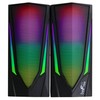 beFree Sound 2.0 Computer Gaming Speakers with LED RGB Lights