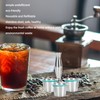 3pcs Refillable Coffee Capsule 304 Stainless Steel Coffee Pods with