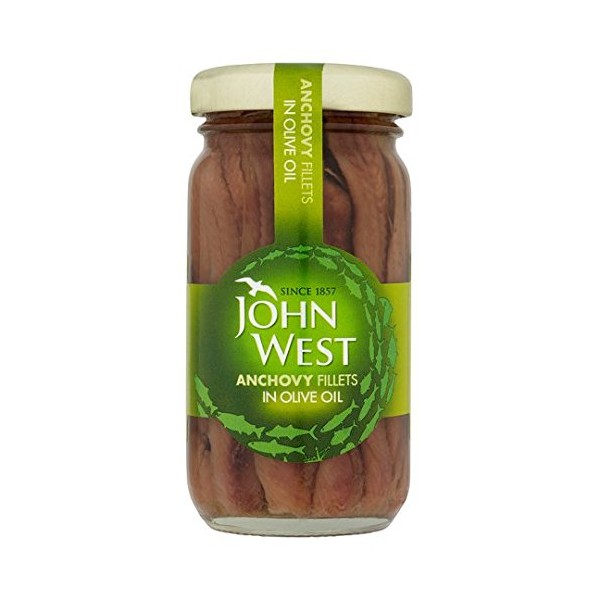 John West Anchovy Fillets Olive Oil 100g
