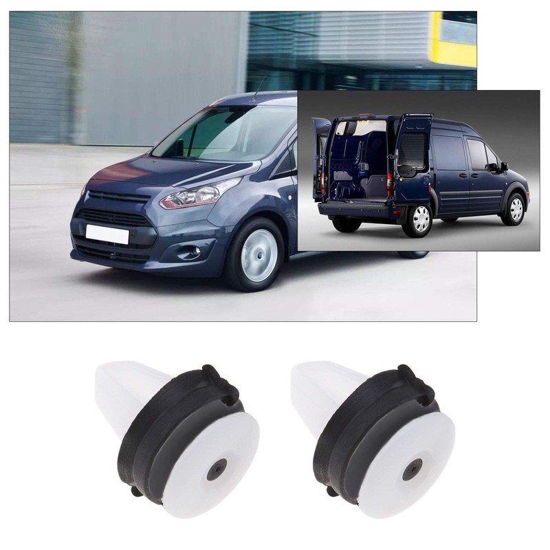 50 Pcs Car Side Door Trim Clips with Rubber Washers