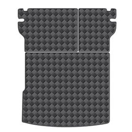 WDYOYS Cargo Mat & Backrest Mats for 2023-2025 Nissan Ariya Accessories, All Weather Waterproof Rear Cargo Liner Rear Trunk Liner Back Seat Cover Protector