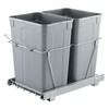 VEVOR Pullout Trash Can for Kitchen Cabinets, 35 QT x2