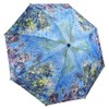 Galleria Monet Wisteria Folding Auto-Open/Close Rain Folding Umbrella