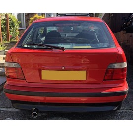 Boot Rear Spoiler Lip Unpainted with Mounting Tape