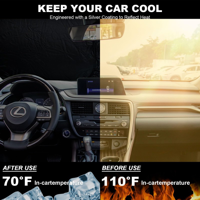 Car Windshield Sun Shade for Lexus RX 2016-2022 Accessories Lexus